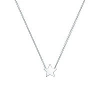 Silver Star Pendant for Kids