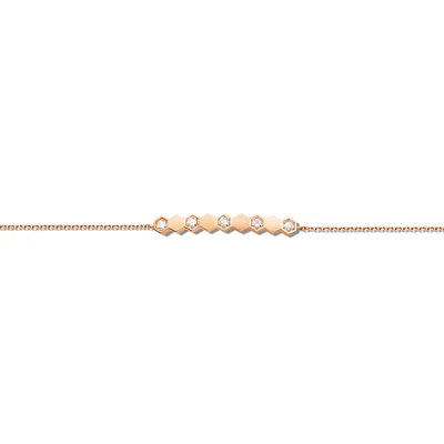 Bee My Love Rose Gold Diamond Bracelet