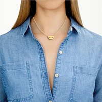 Menottes R8 Yellow Gold Necklace