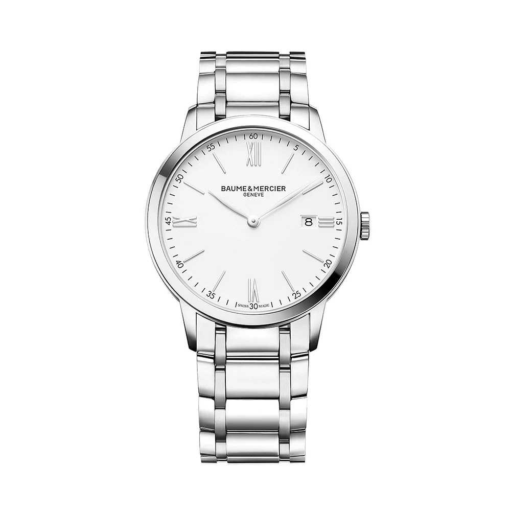 Classima Quartz 40 mm Stainless Steel