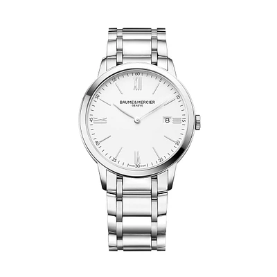 Classima Quartz 40 mm Stainless Steel