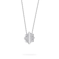 White Gold and Diamond Pendant