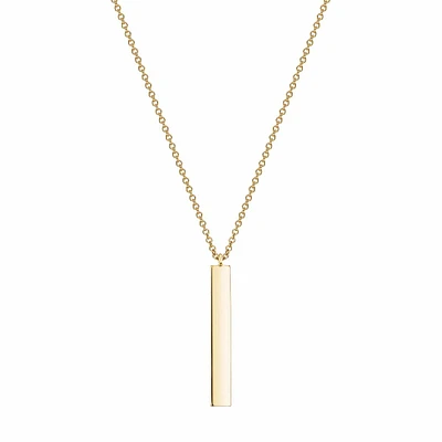 Vertical Bar Necklace