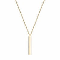 Vertical Bar Necklace