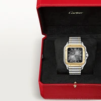 Santos de Cartier Large Automatic 40 mm Yellow Gold and Stainless Steel