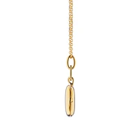 Slim Lockets Viv Yellow Gold Pendant