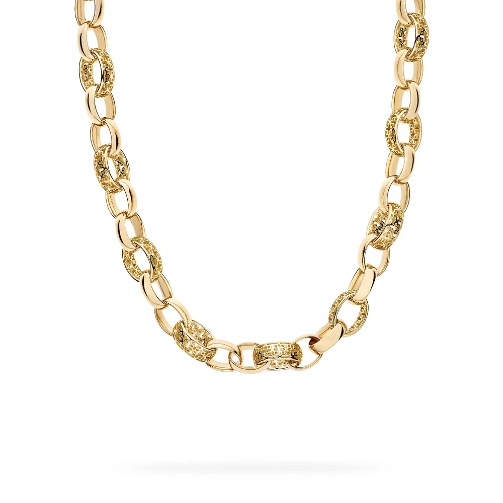 Yellow Gold Chain Necklace