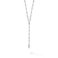 Silver Lariat Necklace