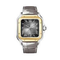 Santos de Cartier Large Automatic 40 mm Yellow Gold and Stainless Steel