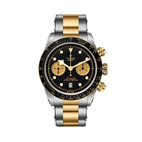 Black Bay Chronograph Automatic 41 mm Yellow Gold and Stainless Steel