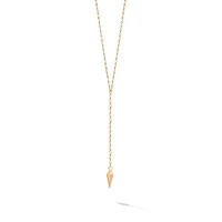 Lariat Necklace, Yellow Gold