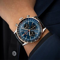 Navitimer B01 Automatic Chronograph 46 mm Stainless Steel and Red Gold - Limited Edition