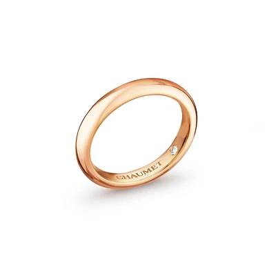 Les Éternelles Classiques Rose Gold Wedding Band