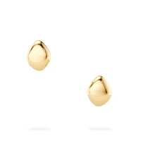 Yellow Gold Stud Earrings