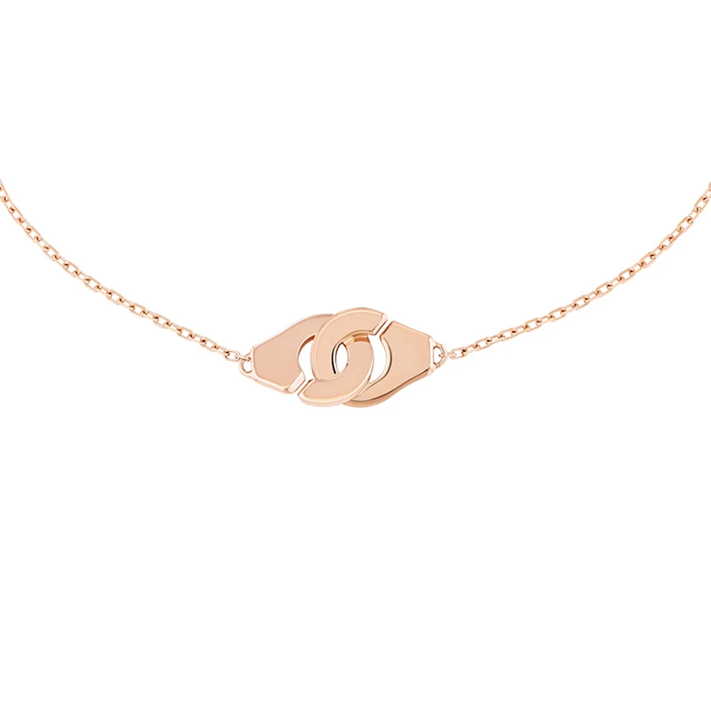 Menottes R8 Rose Gold Bracelet