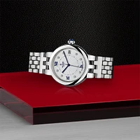 Clair de Rose Automatic 34 mm Stainless Steel and Diamond