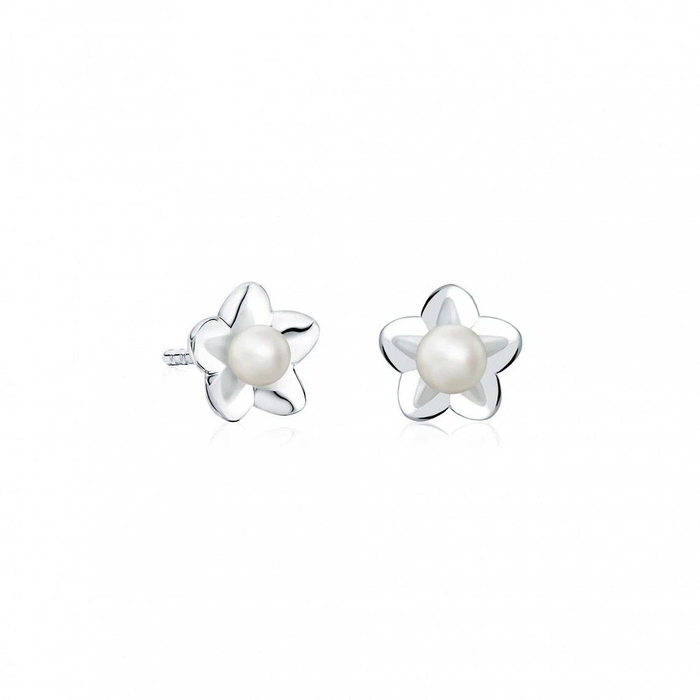 Freshwater Pearl Earrings for Kids