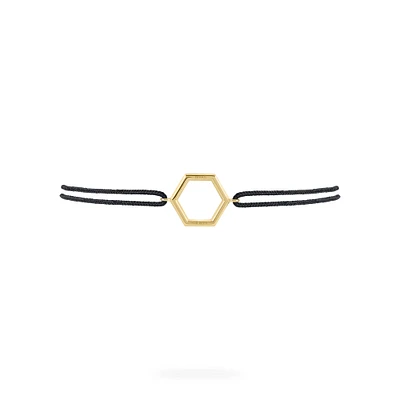 Birks Bee Chic Cord Bracelet, Yellow Gold