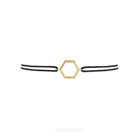 Birks Bee Chic Cord Bracelet, Yellow Gold