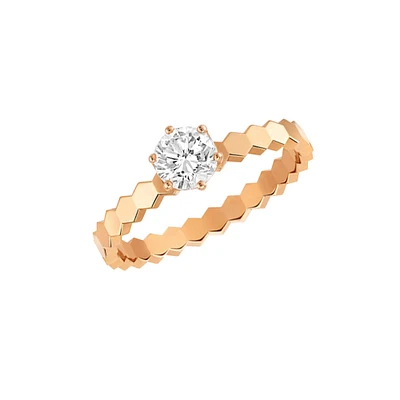 Bee My Love Rose Gold Diamond Solitaire From Carat