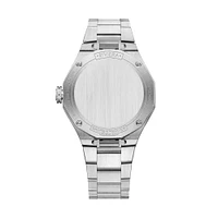 Riviera Quartz 36 mm Stainless Steel and Diamond