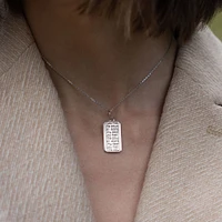 Modern Charm Dorothy Silver Pendant