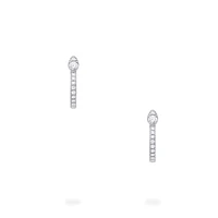 Diamond Hoop Earrings