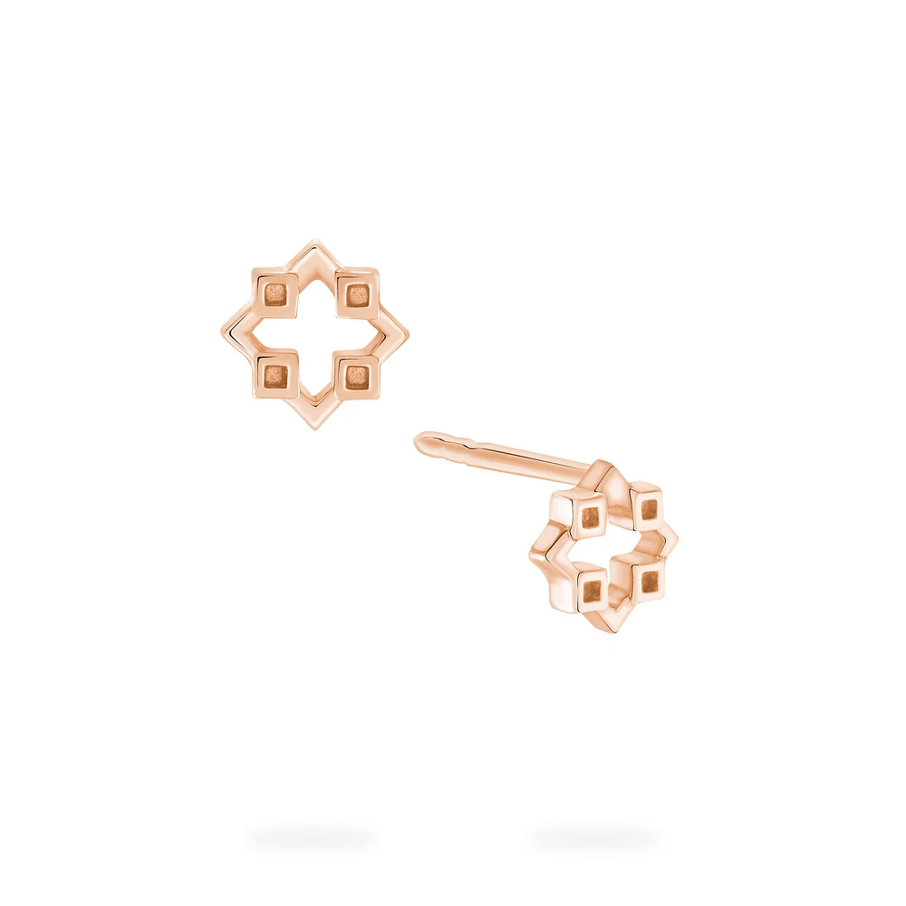 Rose Gold Muse Earrings
