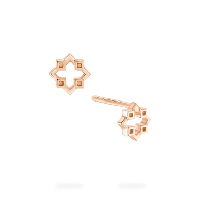 Rose Gold Muse Earrings