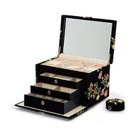 Zoe Indigo Large Jewellery Case