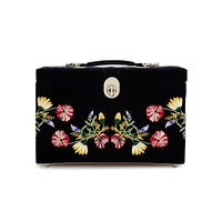 Zoe Indigo Large Jewellery Case