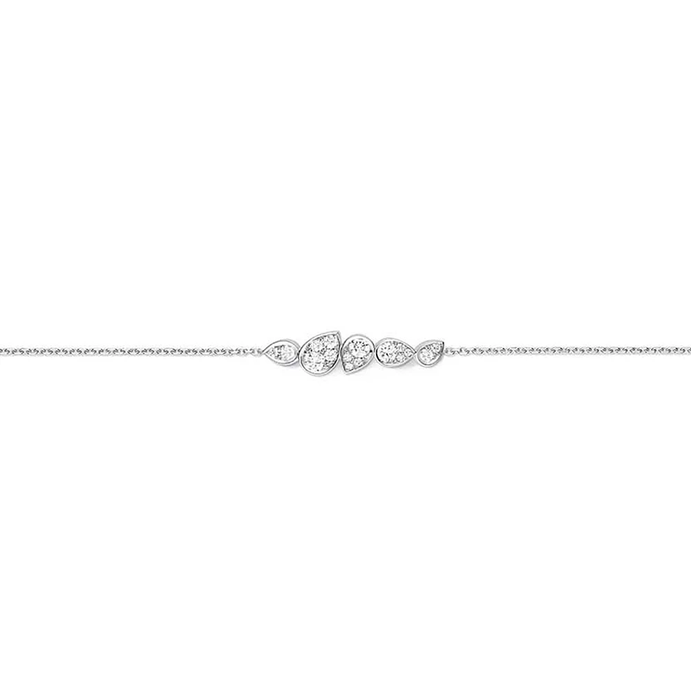 Joséphine Ronde D'Aigrettes White Gold and Diamond Bracelet