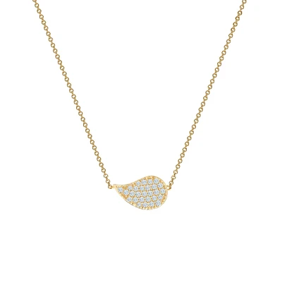 Yellow Gold and Diamond Pendant