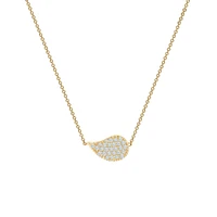 Yellow Gold and Diamond Pendant