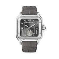 Santos de Cartier Extra Large Automatic Dual Time 48 mm Stainless Steel