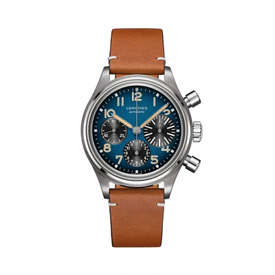 heritage Avigation BigEye Automatic Chronograph 41 mm Titanium