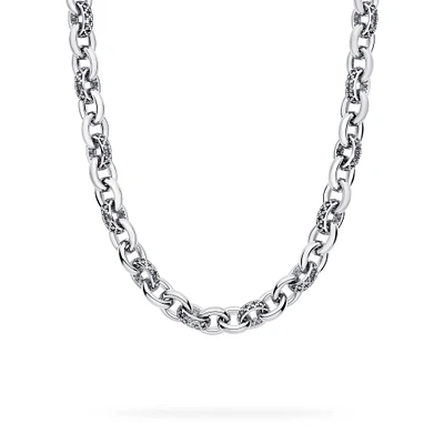 Inch Silver Chain Necklace