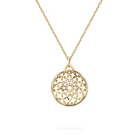 Yellow Gold Medallion Pendant