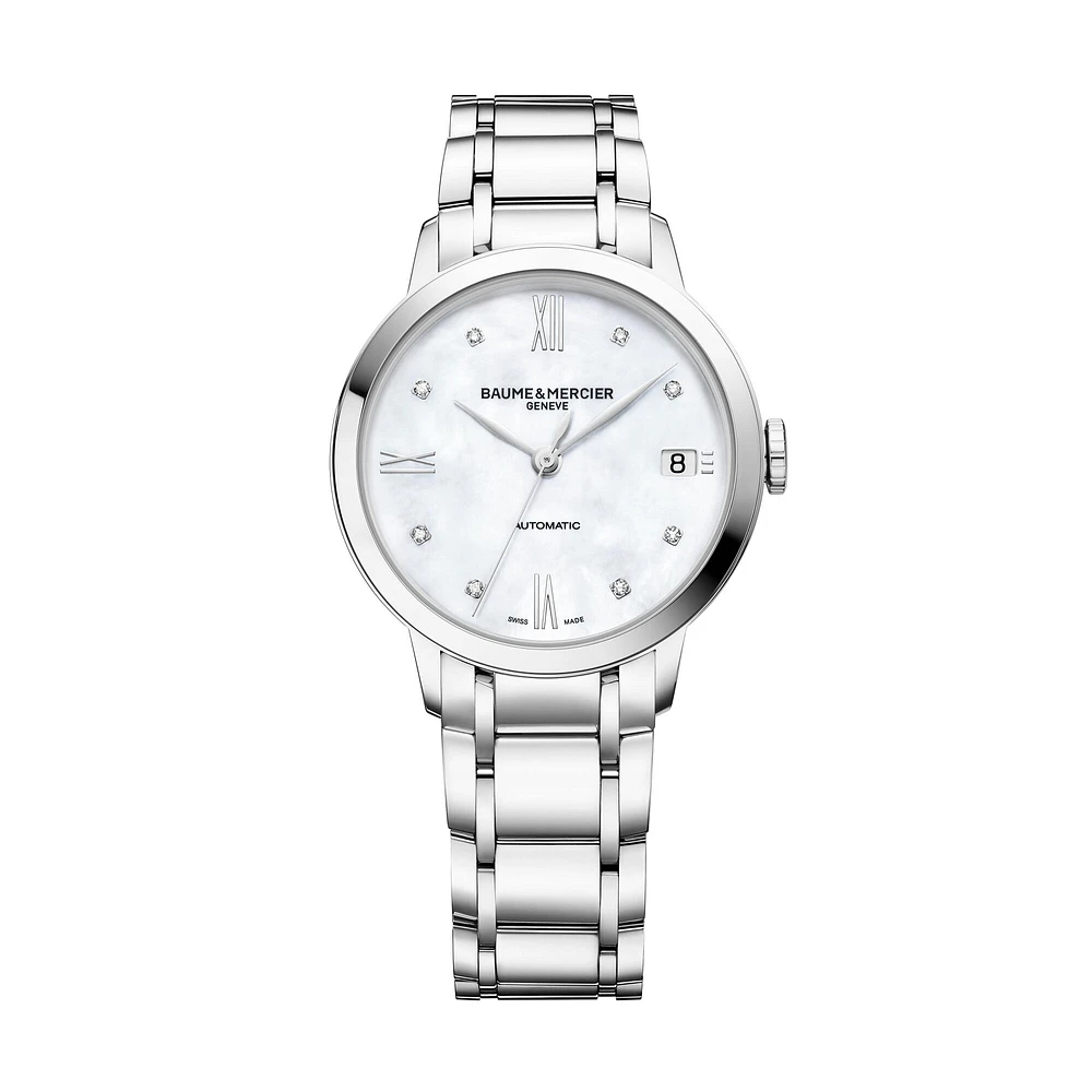 Classima Automatic mm Stainless Steel and Diamond