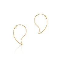 Yellow Gold Hoop Earrings