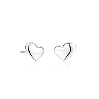 Heart Stud Earrings For Baby