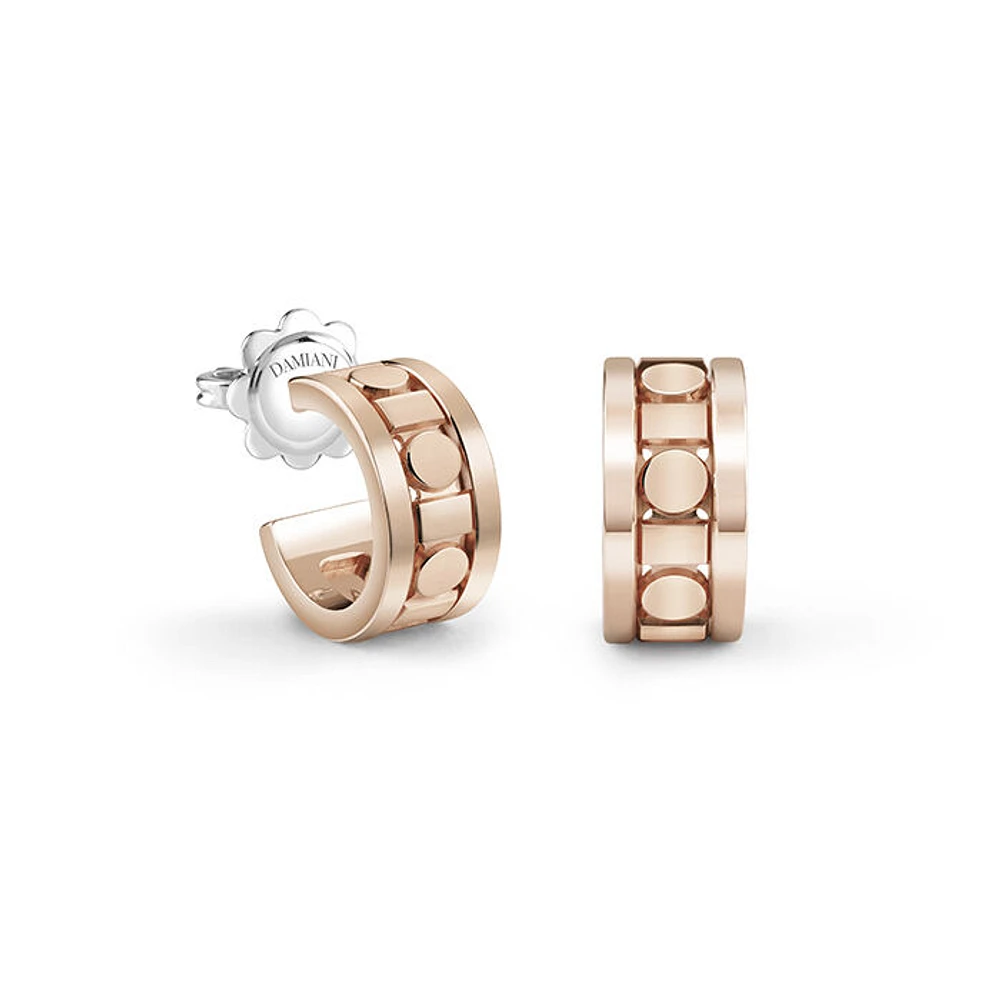 Belle Époque Reel Rose Gold Hoop Earrings