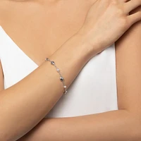 Sterling Silver Pearl Bracelet