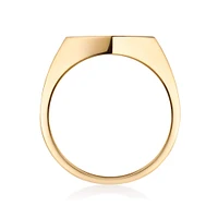 Yellow Gold Signet Ring