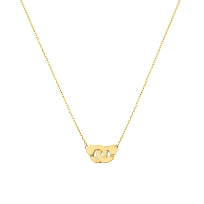 Menottes R8 Yellow Gold Necklace