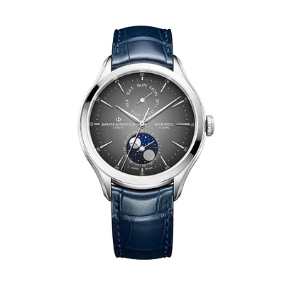 Clifton Baumatic Automatic Moonphase 42 mm Stainless Steel