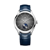 Clifton Baumatic Automatic Moonphase 42 mm Stainless Steel