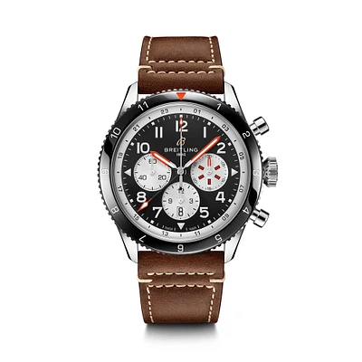 Super AVI Mosquito B04 Automatic Chronograph GMT 46 mm Stainless Steel