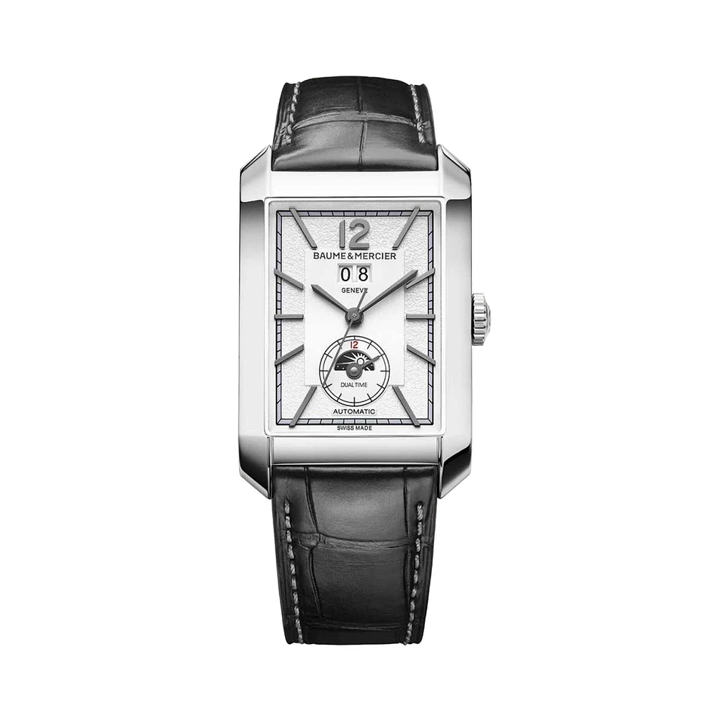 Hampton Automatic Dual Time 48 X 31 mm Stainless Steel