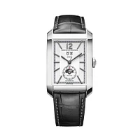 Hampton Automatic Dual Time 48 X 31 mm Stainless Steel